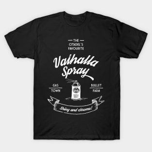 Valhalla Spray - white artwork T-Shirt